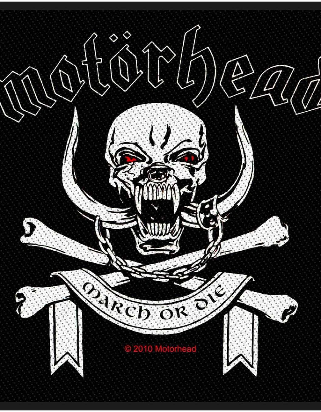 March Or Die Woven Patch, 2 of 1
