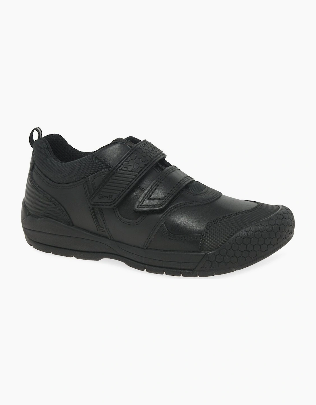 Start-Rite Boys Black 'S Strike School Shoes  E (Narrow)/13.5 13.5/E Kids