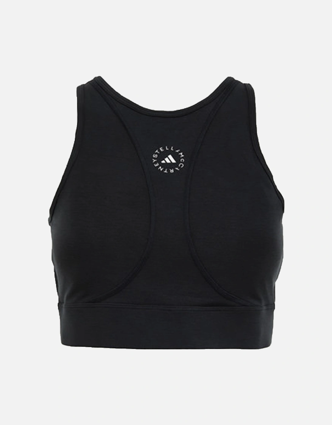 Adidas by Stella McCartney TrueStrength Yoga Crop Top Black, 4 of 3