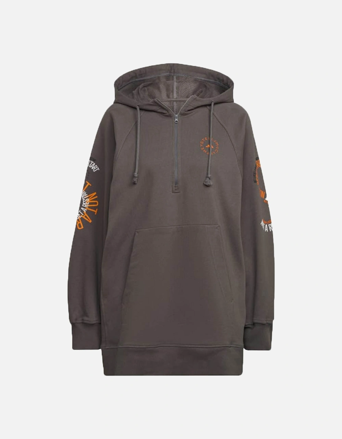adidas by Stella McCartney Unisex Oversized Hoodie Grey, 5 of 4
