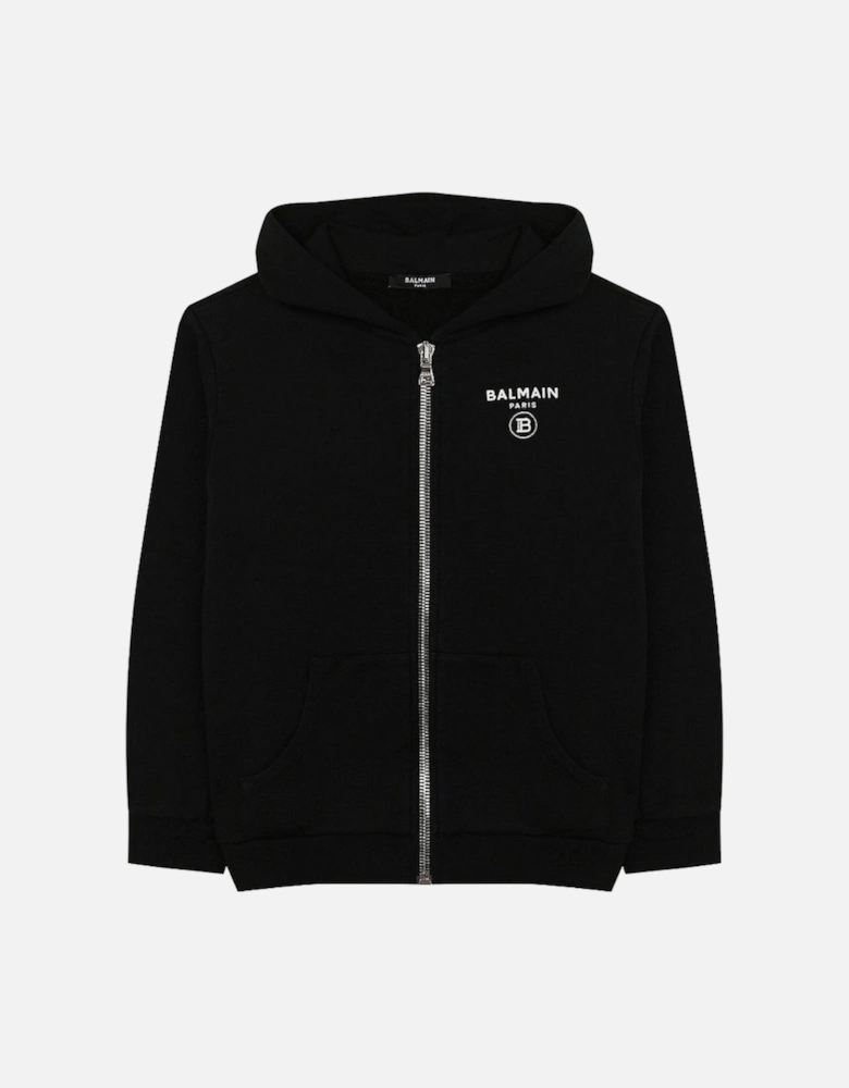 Boys  Logo Print Hoodie Black