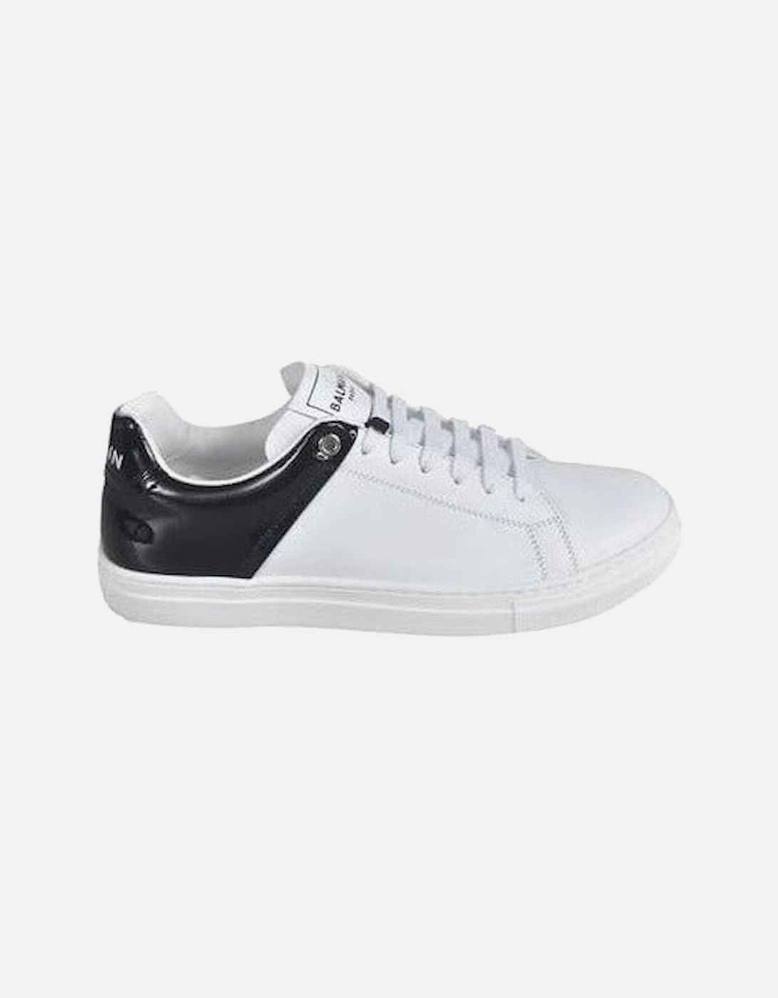 Boys Leather Trainers White, 4 of 3