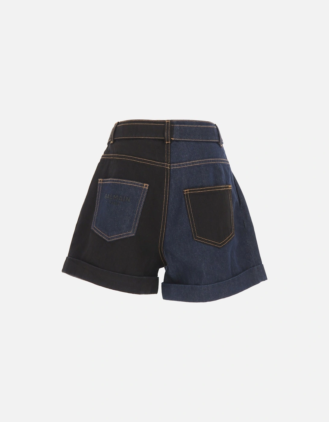 Girls Denim Shorts Navy