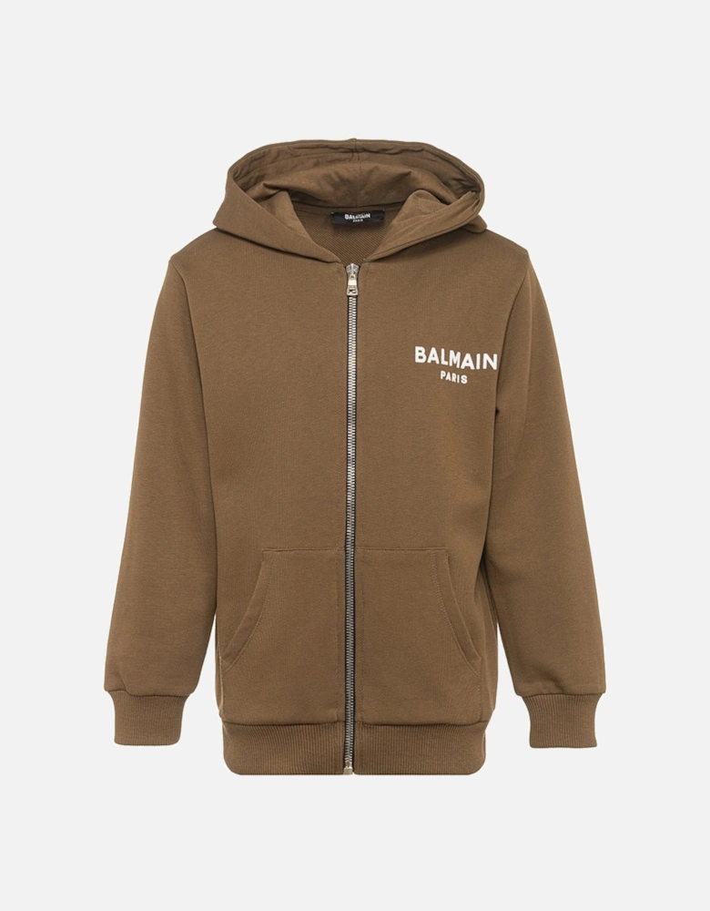 Logo Hoodie Khaki