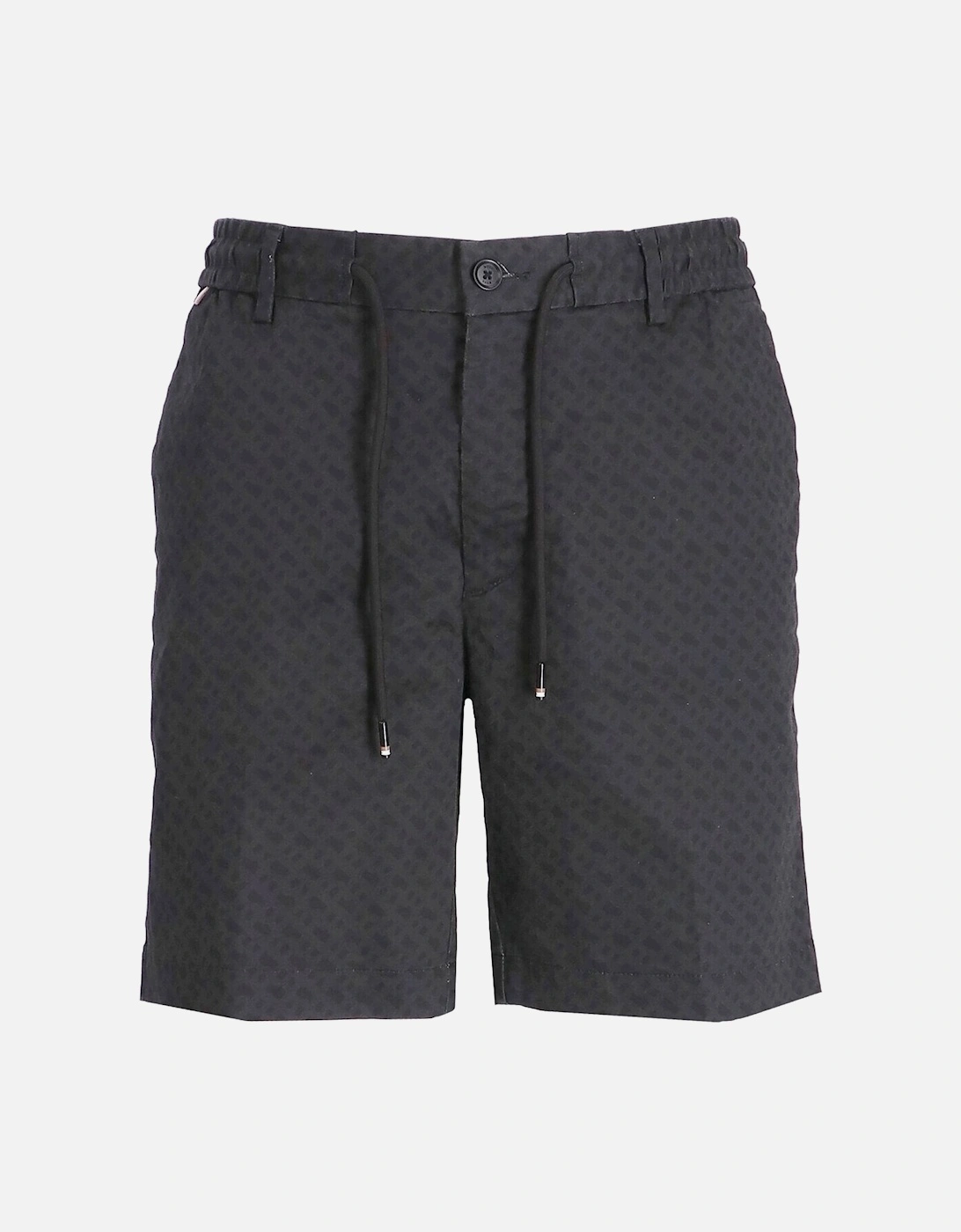 Mens All - Over Patterned Shorts Black, 2 of 1