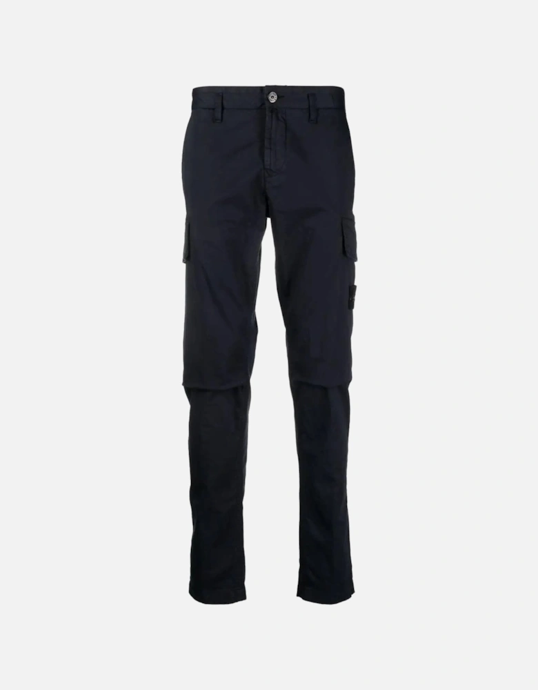 Cotton Combat Trousers Navy