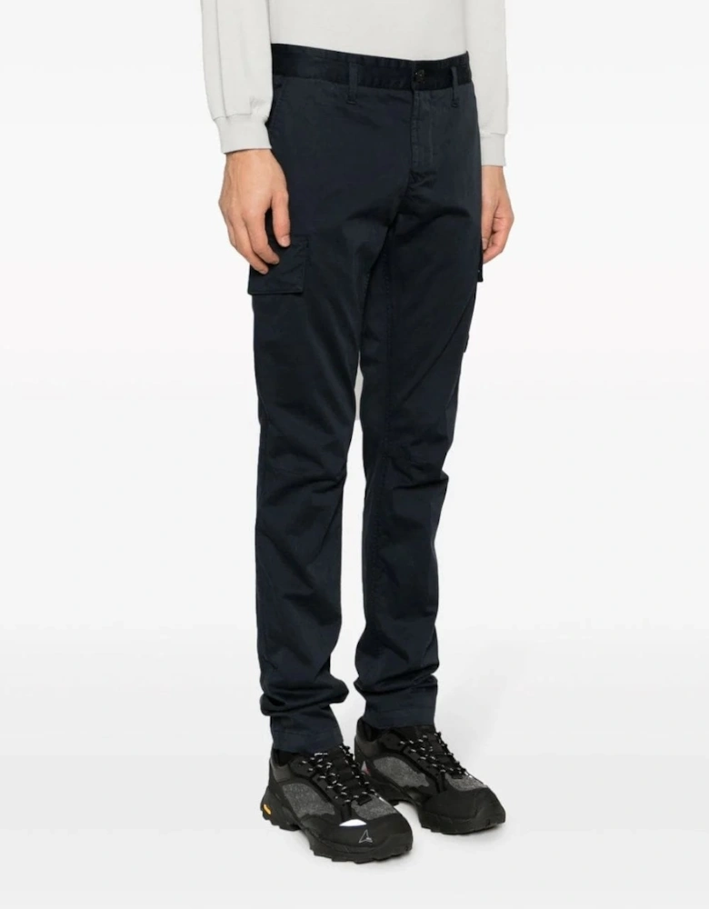 Cotton Combat Trousers Navy