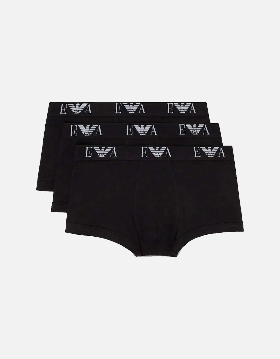 Emporio Armani Men's Black 3 Pack Trunk - : 37/36/32/42/Regular Xl
