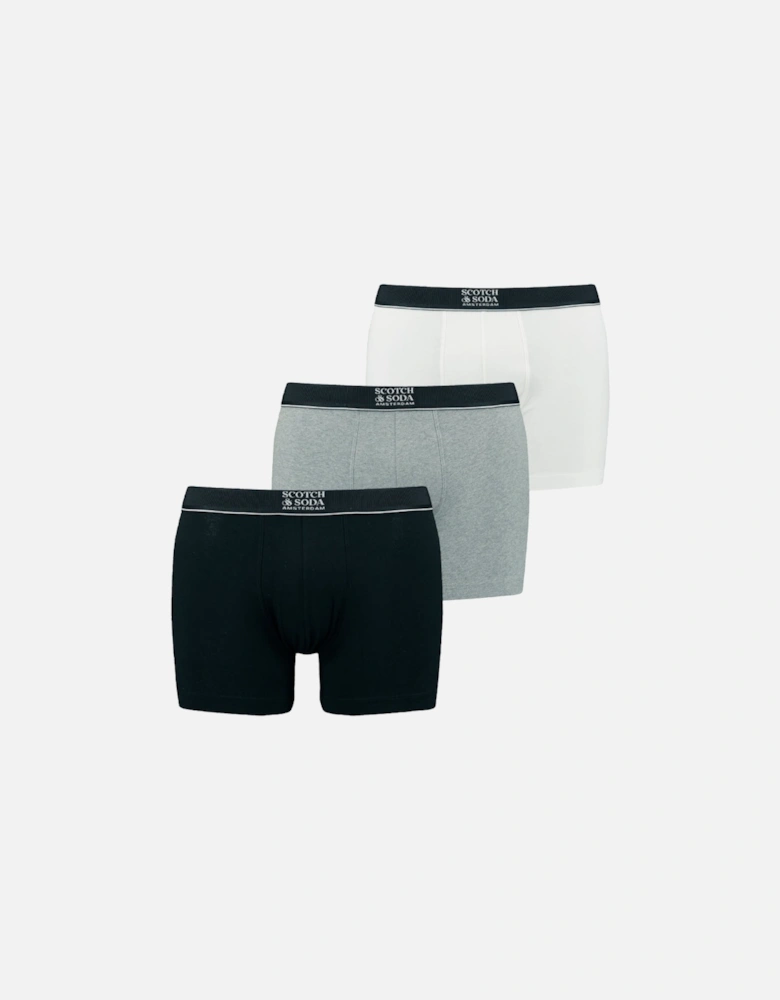 3 Pack Men's Stacked Logo Boxer Brief