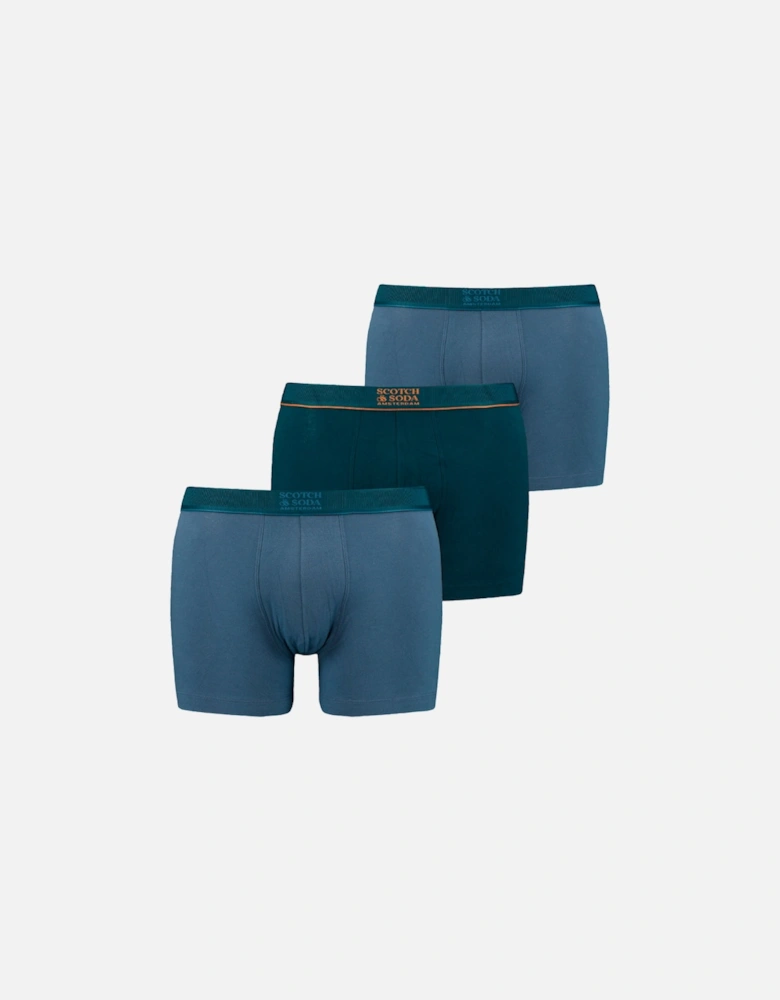3 Pack Men's Stacked Logo Boxer Brief