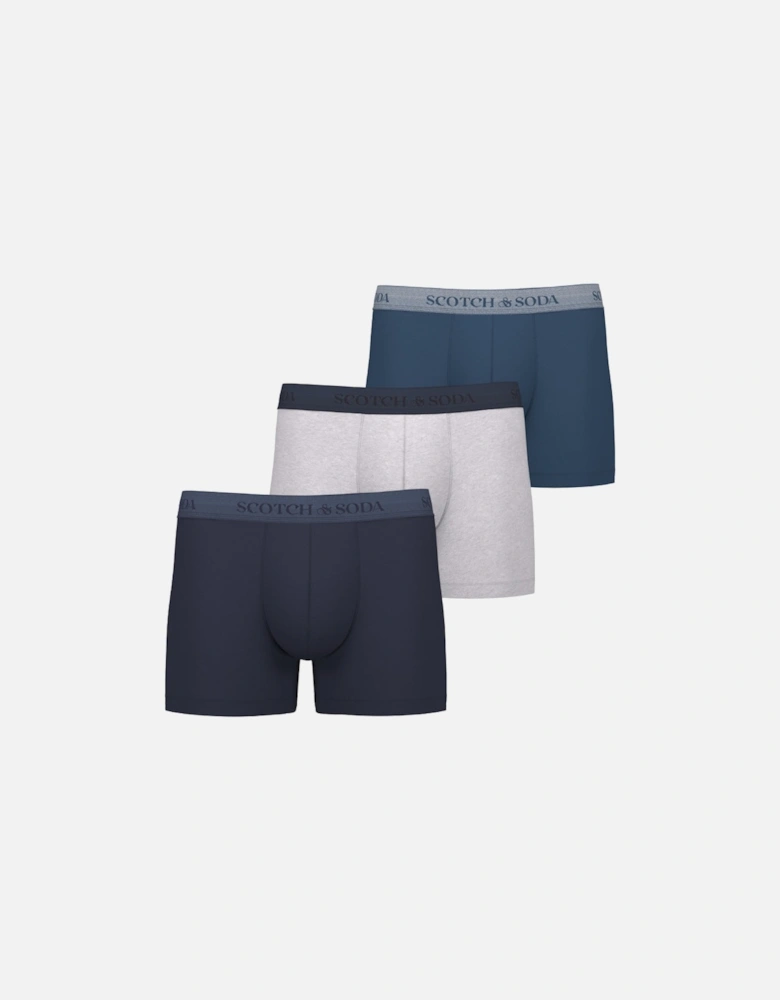 3 Pack Men's Herringbone Boxer Brief