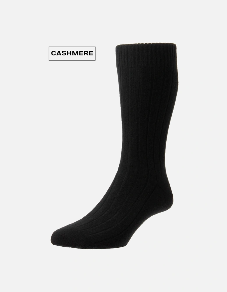 Men's Cashmere Waddington Rib Sock