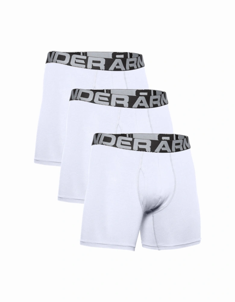 3 Pack Men's Charged Cotton 6" Boxerjock