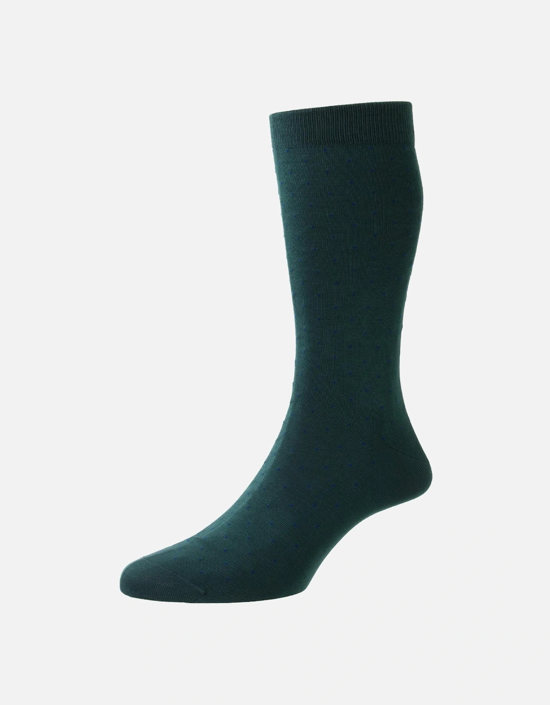 Men's Gadsbury Pindot Sock, 2 of 1