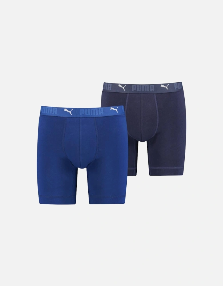 Sport 2 Pack Men's Cotton Long Boxer