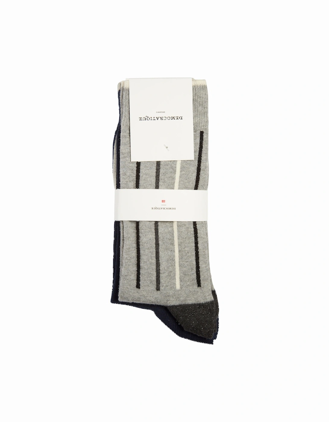 2 Pack Men's Latitude Stripe Sock, 2 of 1