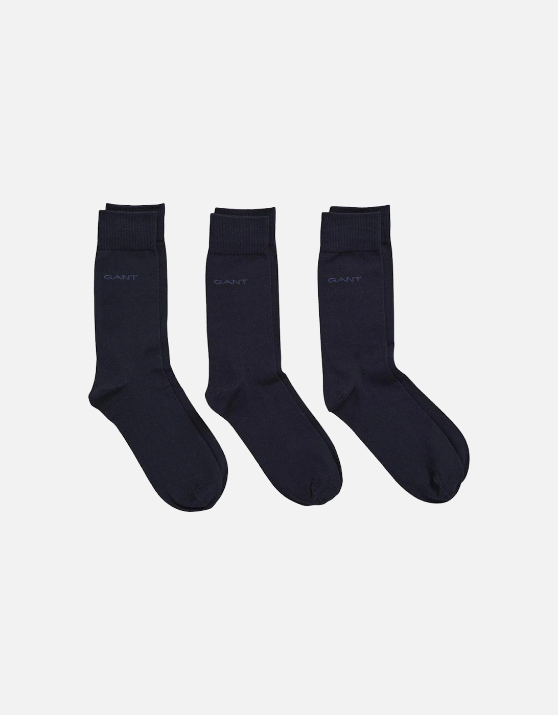 3 Pack Mercerized Cotton Sock, 2 of 1