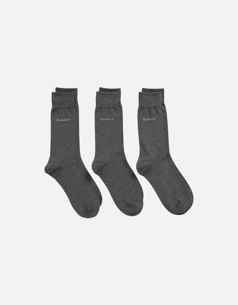 3 Pack Mercerized Cotton Sock
