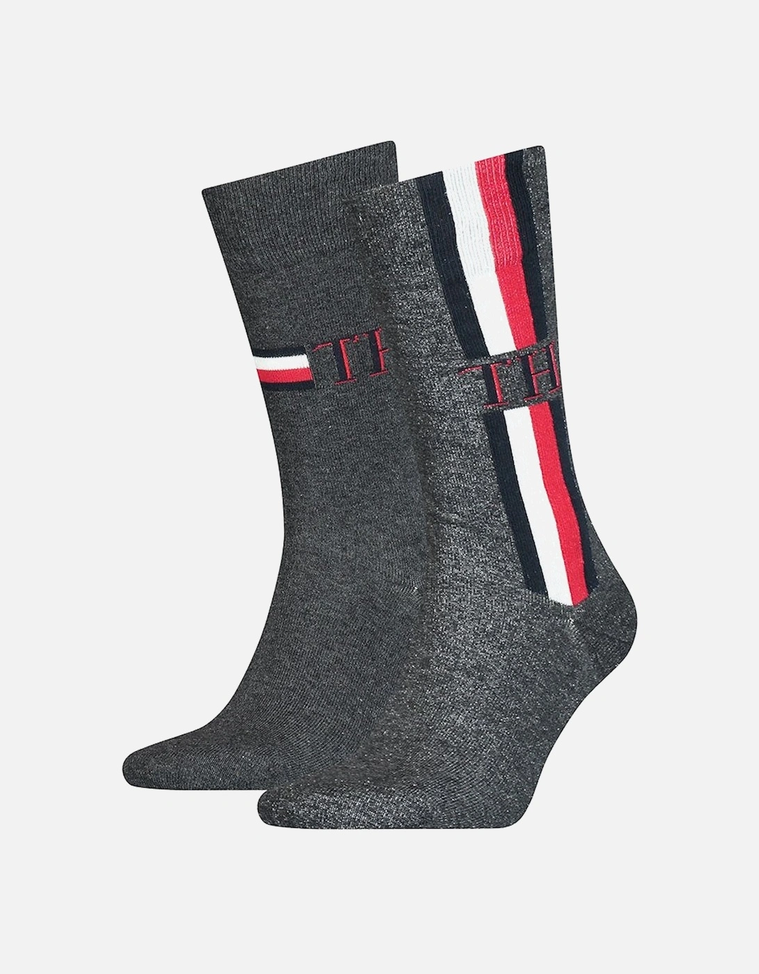 2 Pack Men's Iconic Stripe Socks, 2 of 1
