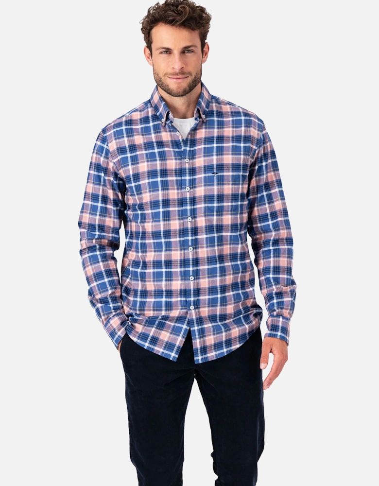 Fynch-Hatton Long Sleeved Shirt Pale Berry