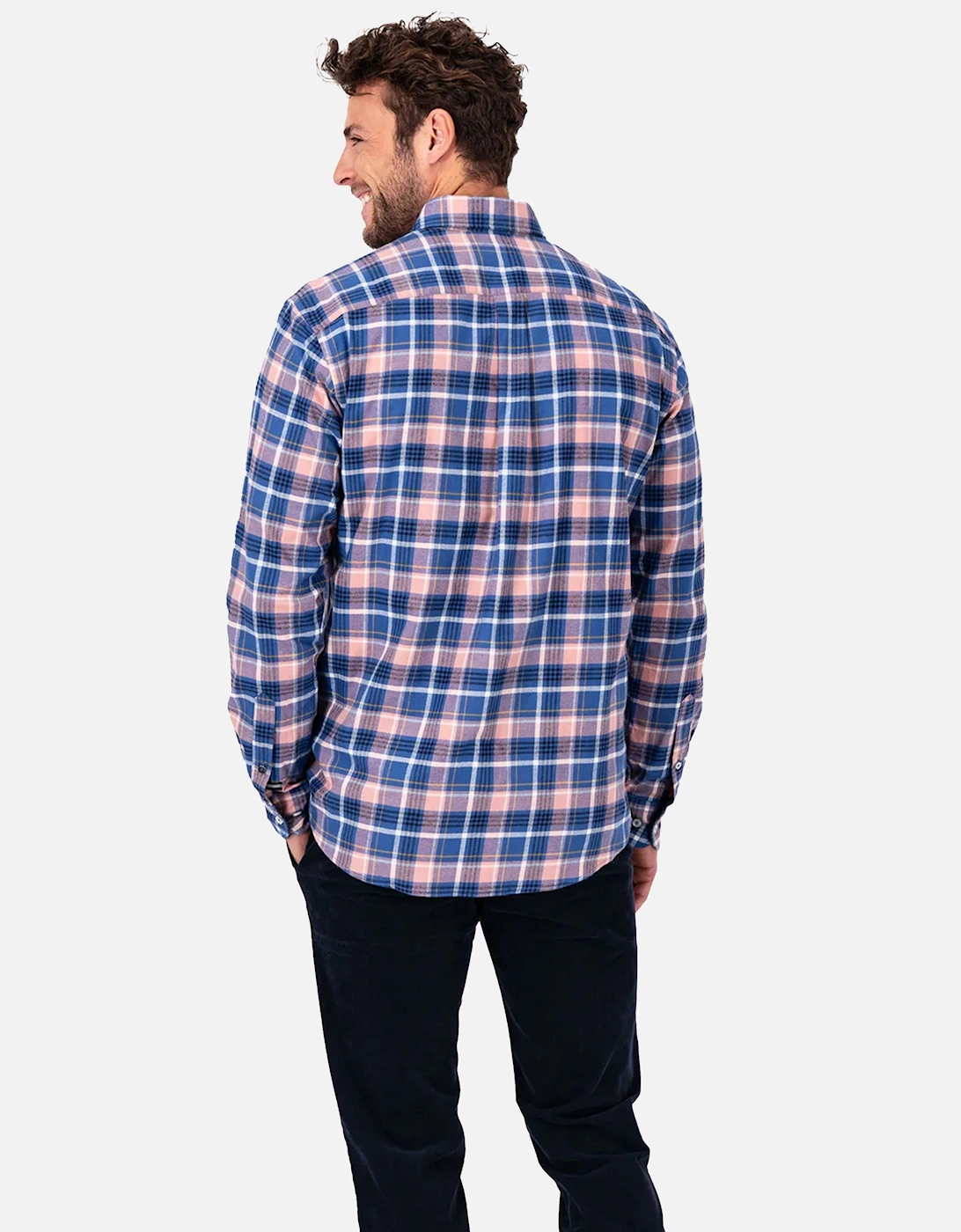 Fynch-Hatton Long Sleeved Shirt Pale Berry