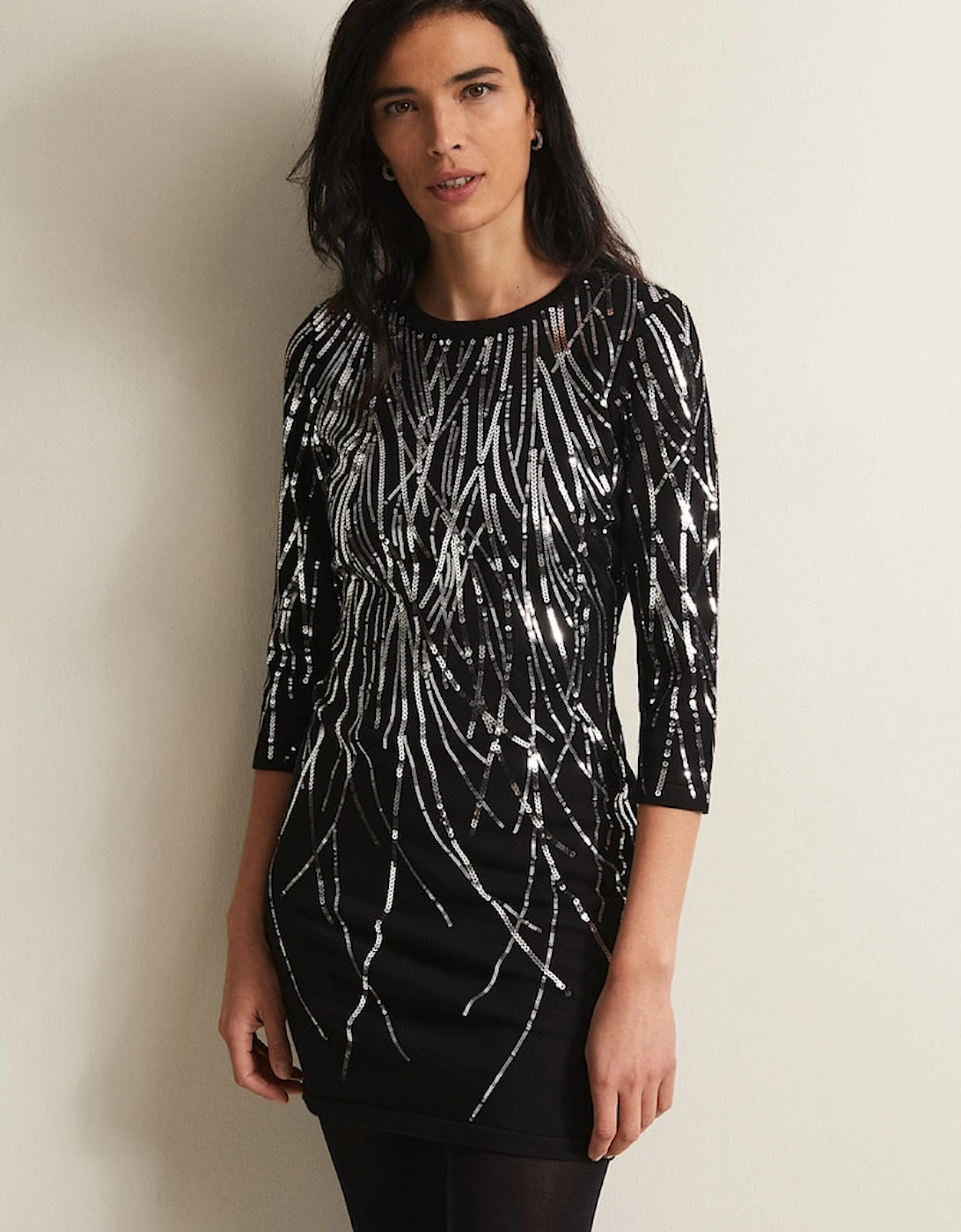 Nikki Sequin Mini Dress, 7 of 6