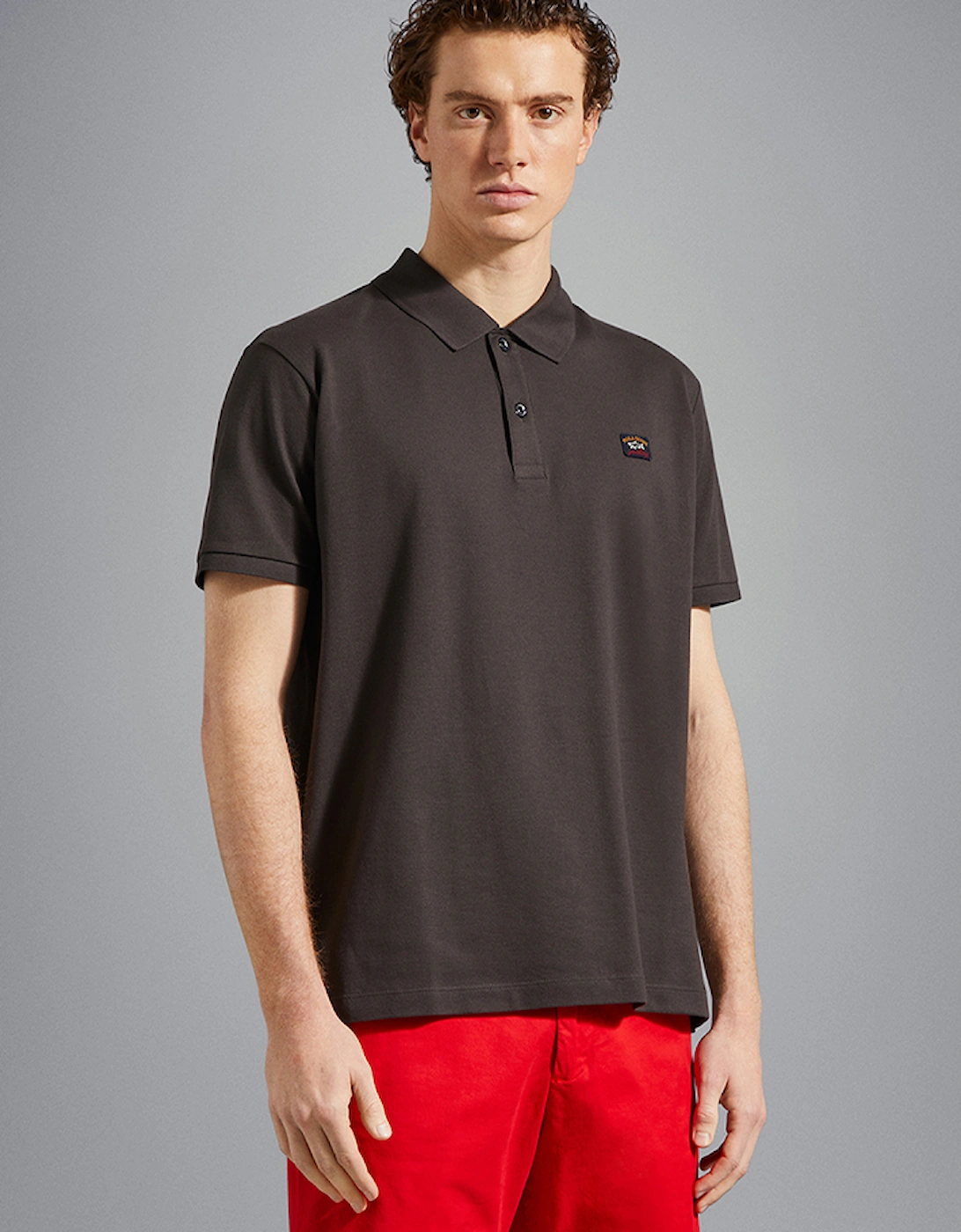 Men's Organic Cotton Piqué Polo with Iconic Badge, 4 of 3