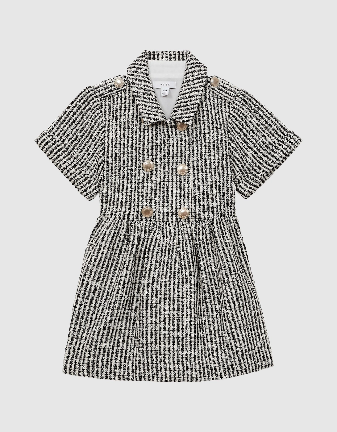 Tweed Double Breasted Dress, 2 of 1