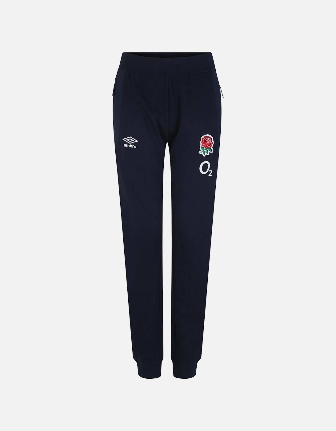 Womens/Ladies 23/24 Fleece England Rugby Jogging Bottoms, 5 of 4
