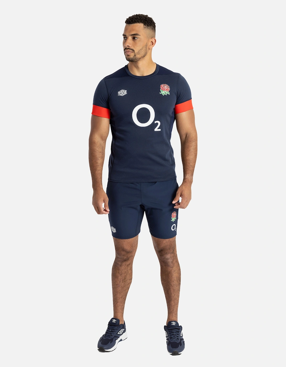 Mens 23/24 England Rugby Relaxed Fit Training Jersey