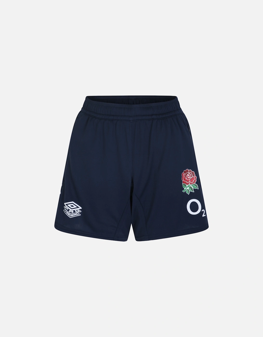Womens/Ladies 23/24 Knitted England Rugby Shorts, 4 of 3