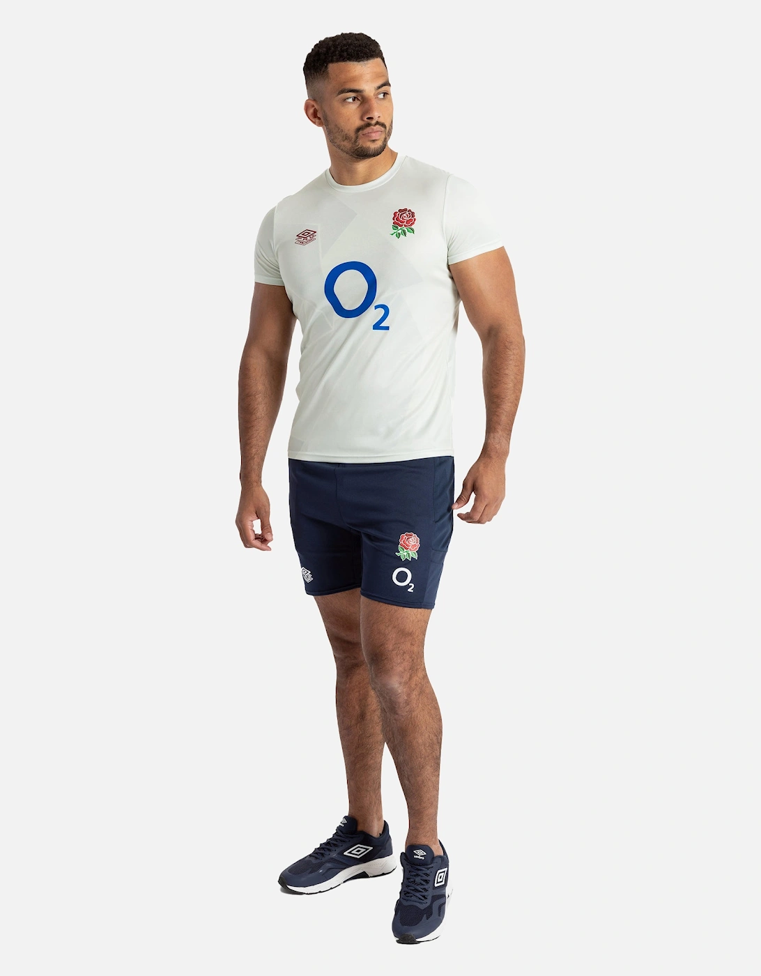 Mens 23/24 Knitted England Rugby Shorts