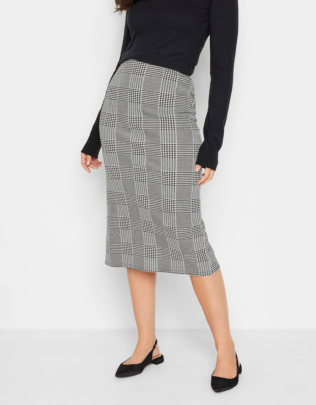 Mono Check Midi Skirt, 2 of 1