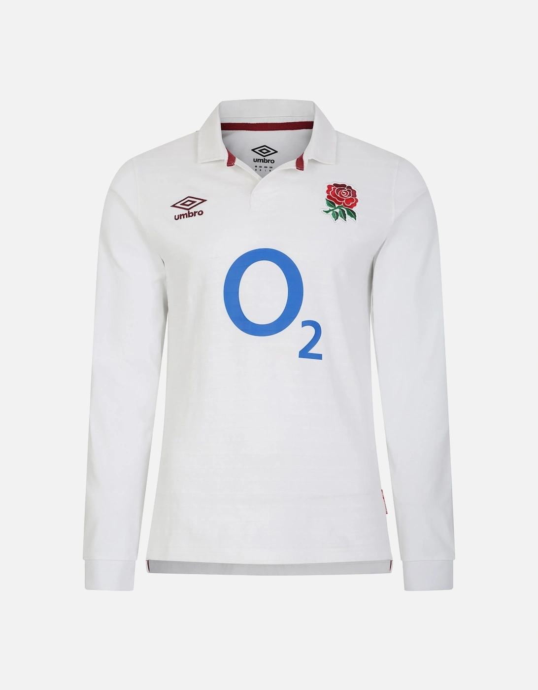 Childrens/Kids 23/24 England Rugby Long-Sleeved Home Jersey, 4 of 3