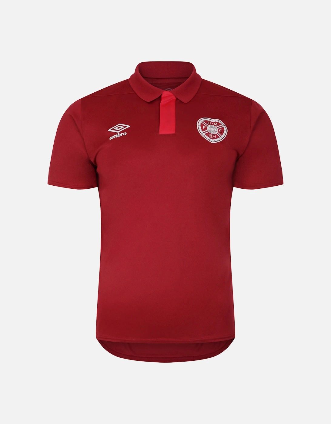 Mens 23/24 Heart Of Midlothian FC Polyester Polo Shirt, 4 of 3