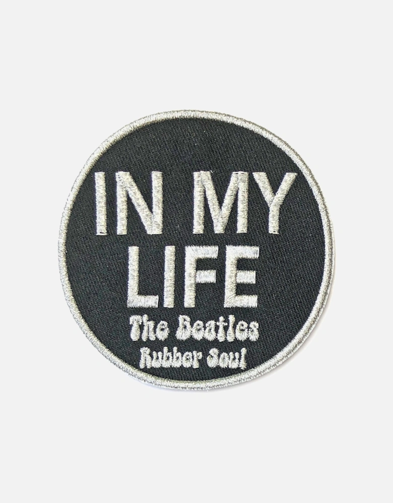 In My Life Patch