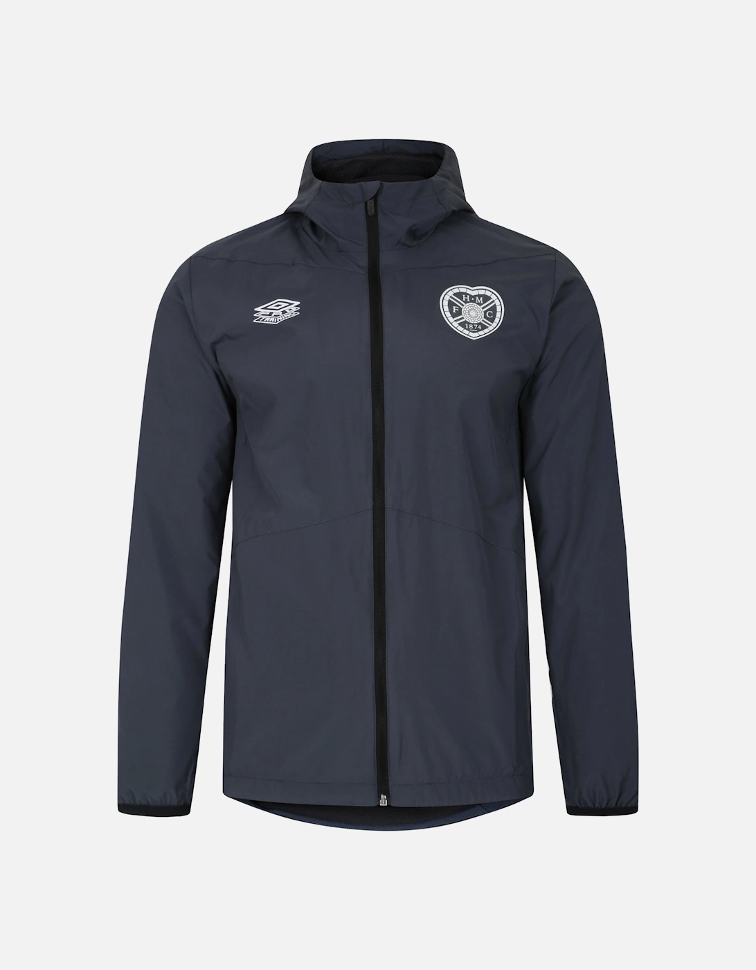 Mens 23/24 Heart Of Midlothian FC Showerproof Jacket, 4 of 3