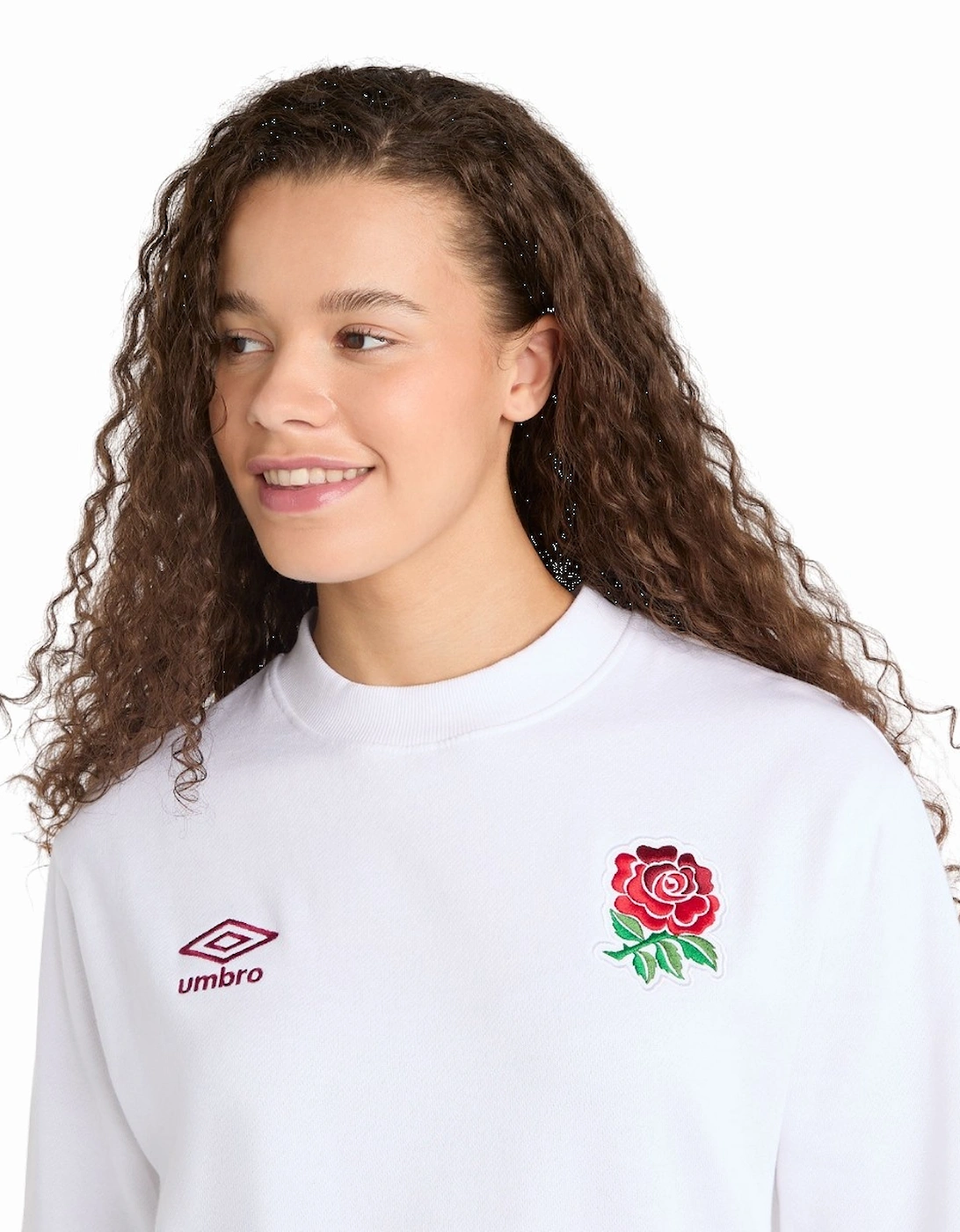 Womens/Ladies Dynasty England Rugby Sweatshirt