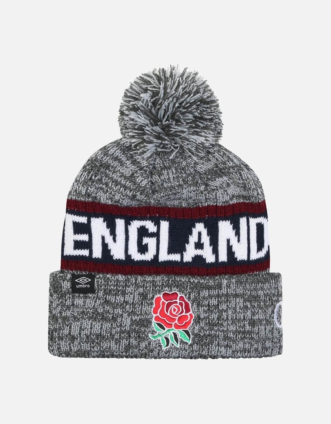 Unisex Adult 23/24 England Rugby Bobble Beanie, 4 of 3