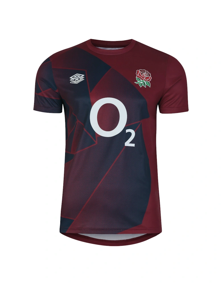 Mens 23/24 England Rugby Warm Up Jersey