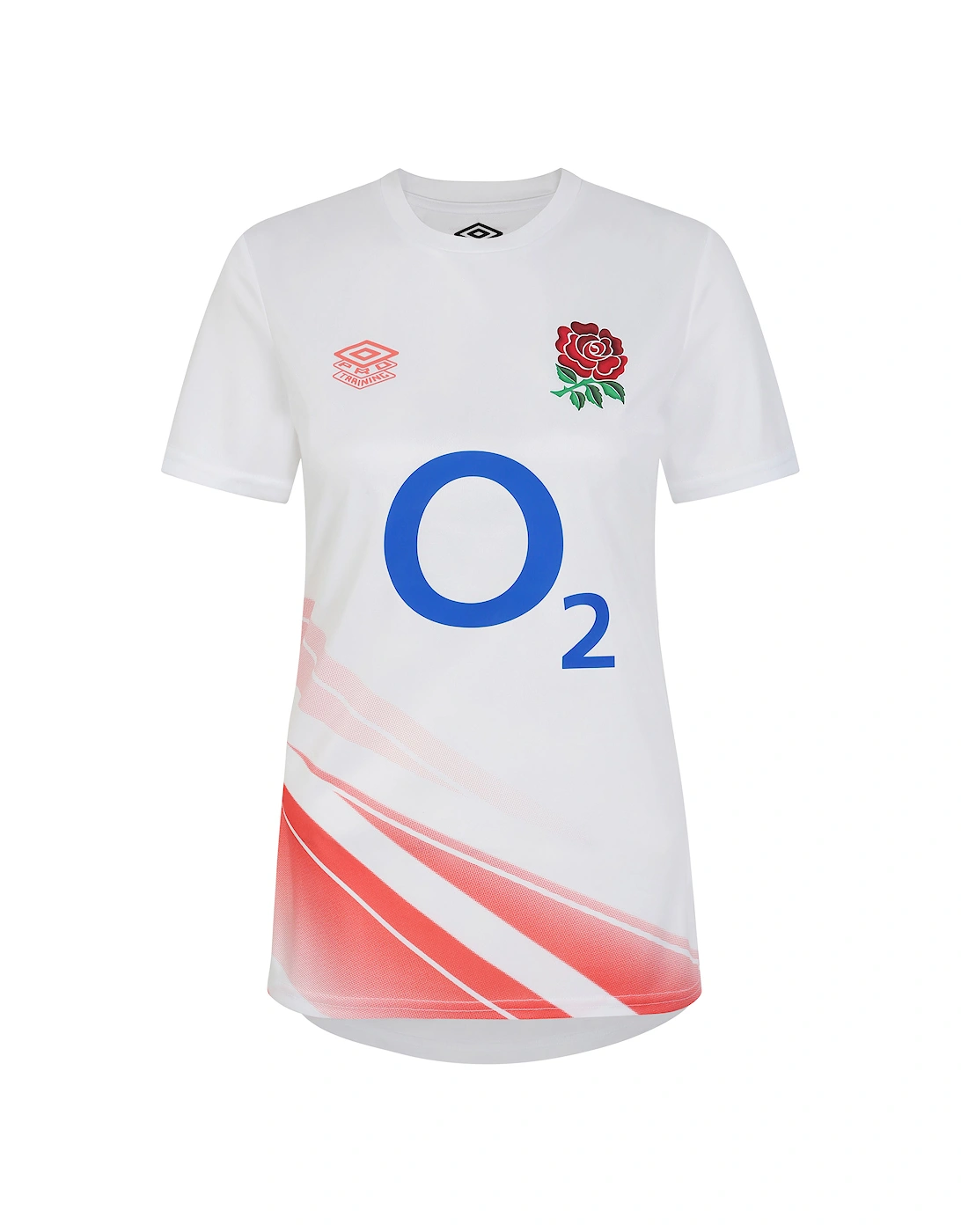 Womens/Ladies 23/24 England Red Roses Warm Up Jersey, 6 of 5