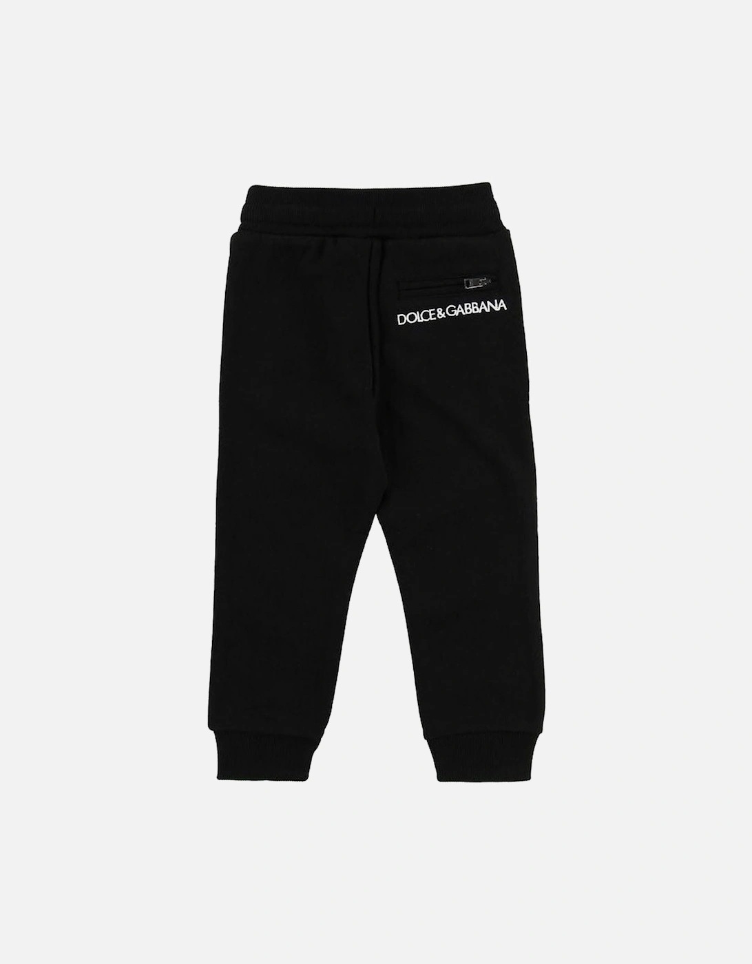 Boys Cotton Joggers Black