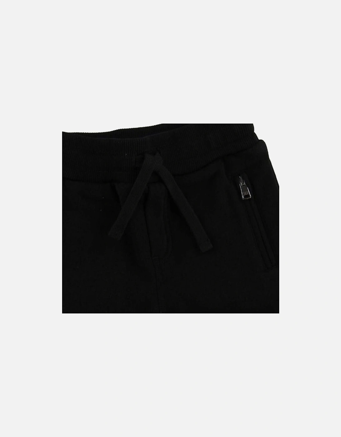 Boys Cotton Joggers Black