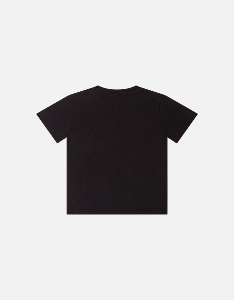 Baby Boys Medusa Print T-Shirt Black