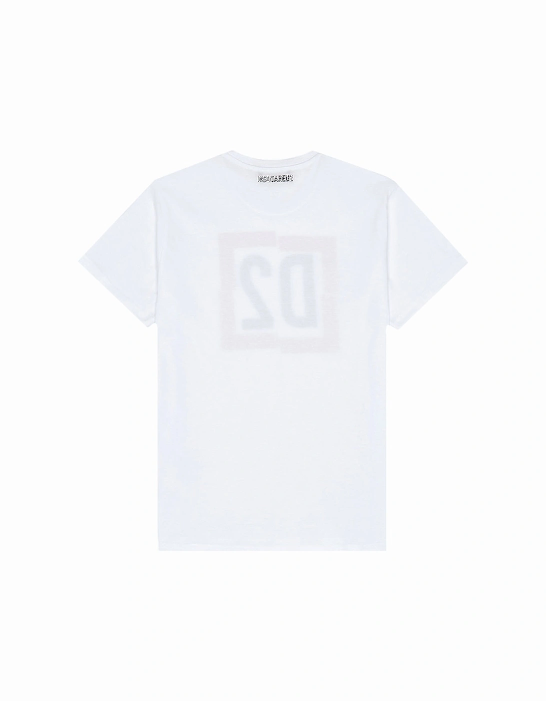 Boys D2 Logo T-shirt White