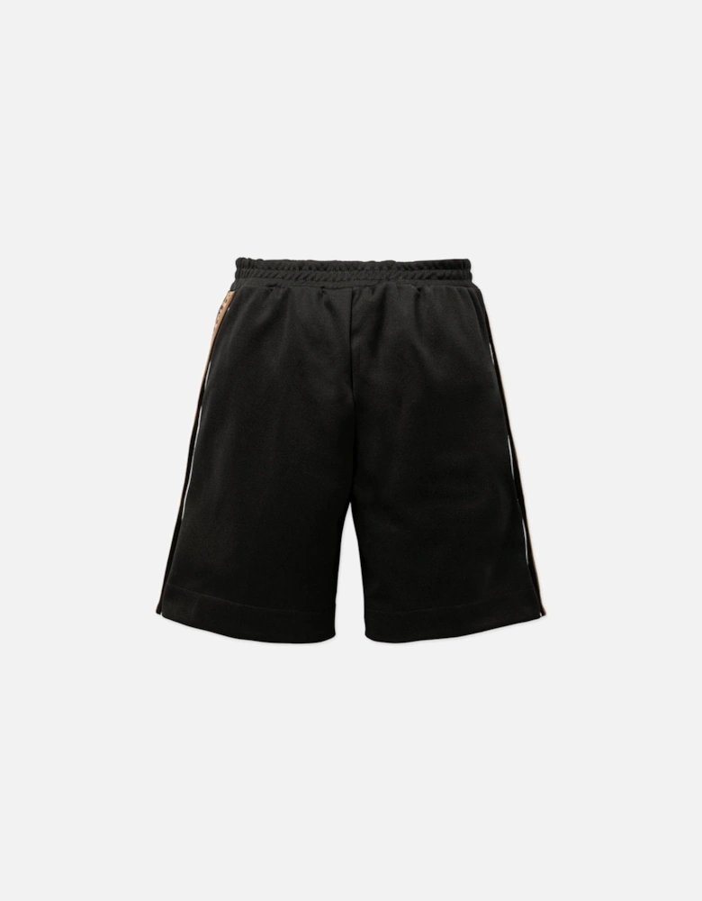 Boys Side Logo Shorts Black