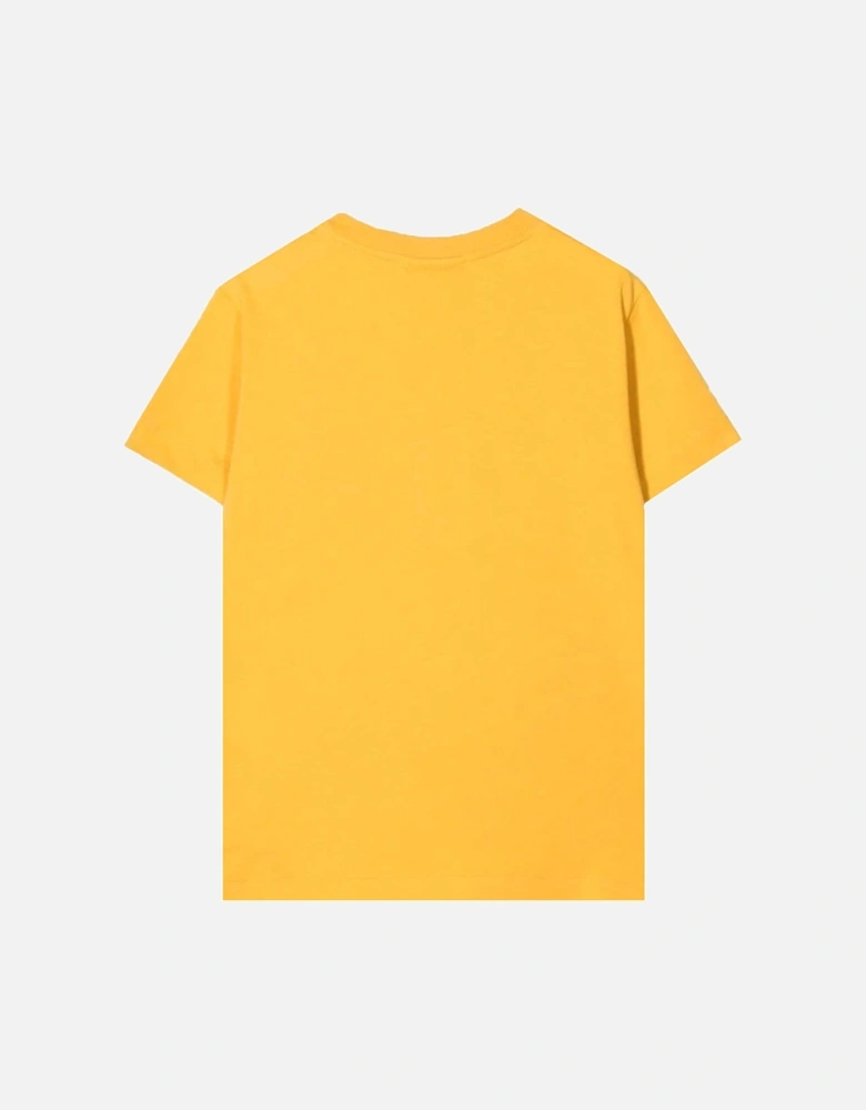 Unisex basic cotton T-shirt Yellow