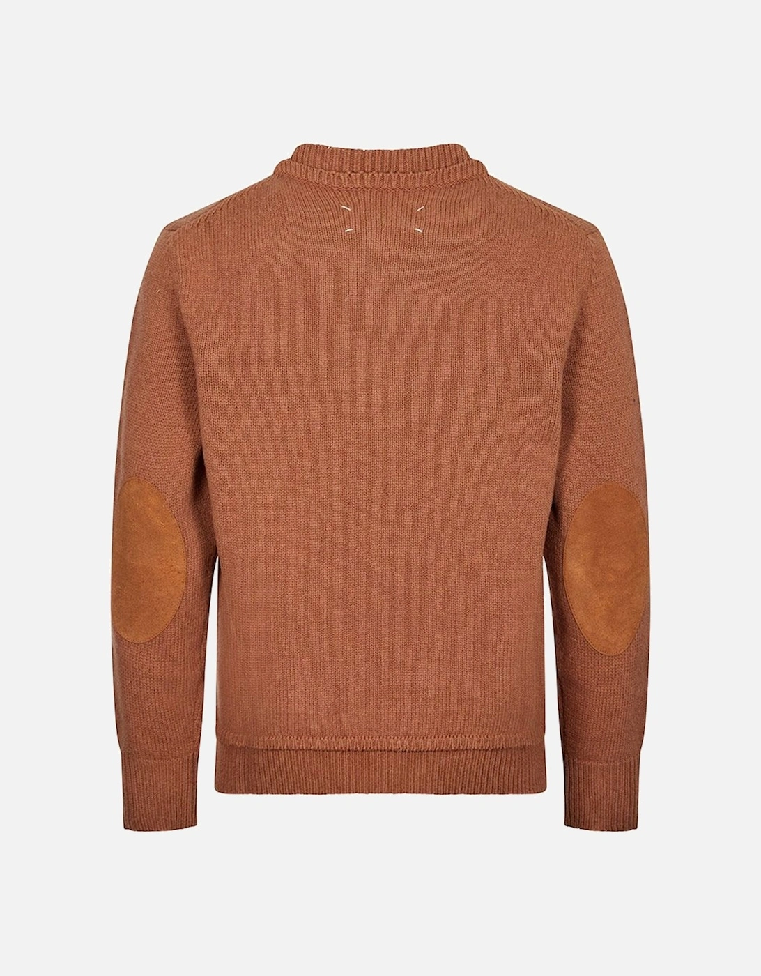 Mens Wool Sweater Brown