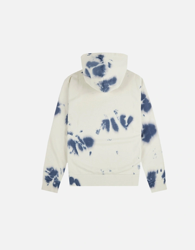 A.p.c Mens Victor Tie Dye Hoodie White