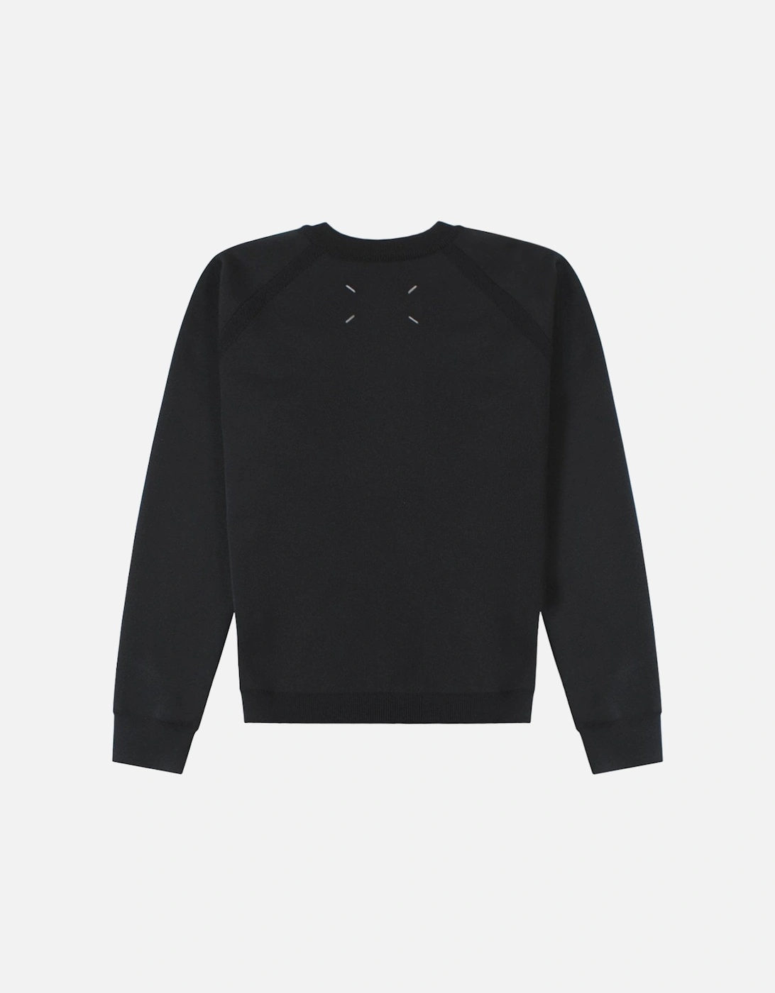 Men's V-Neck Sweatshirt Black